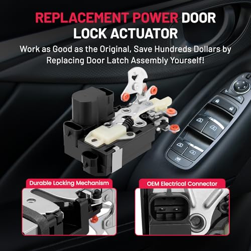 Image of SYERAL Power Door Lock Actuator FR Front Right Passenger Side Compatible with Chevrolet S10 1998-2003, Compatible with GMC Sonoma 1998-2003 Replaces APDLA0026 DLA1430 DLA707 SK931261 15066131 931-261