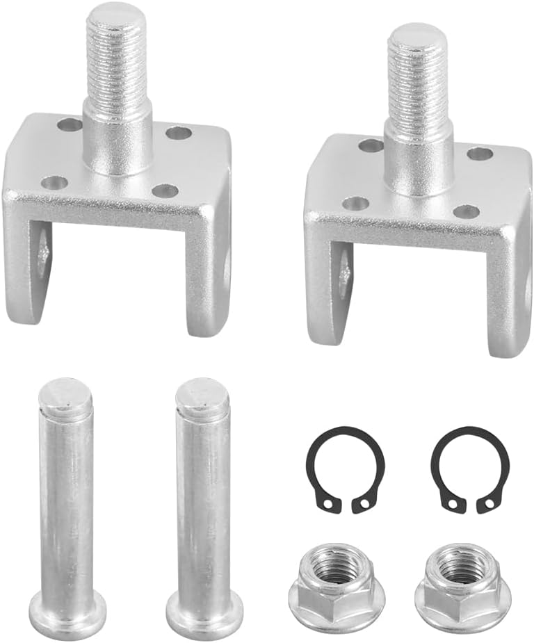 Foot Pegs Holder 2pcs for Surron Footpeg Bracket CNC Foot Rest Clamps Foot Peg Pedal Holder for Light Bee Sur Ron S/X Segway X160 X260 Electric Motorbike Dirt Bike EBike T6-6061 Aluminum Silver
