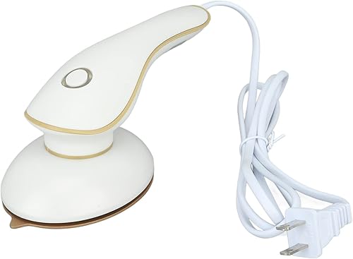 Plancha de mano portátil, mini plancha de vapor de mano, vaporizador de ropa de viaje giratorio de 180°, soporte para planchado en seco y húmedo,