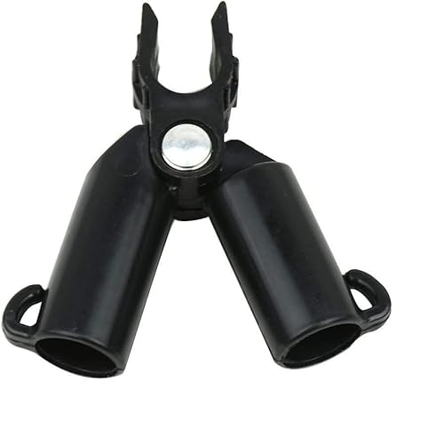 Miniatura 5 de 10 clips giratorios ajustables para plantas de enrejado de jardín, clips para varillas de plantas, conectores de varilla para cañas recubiertas de