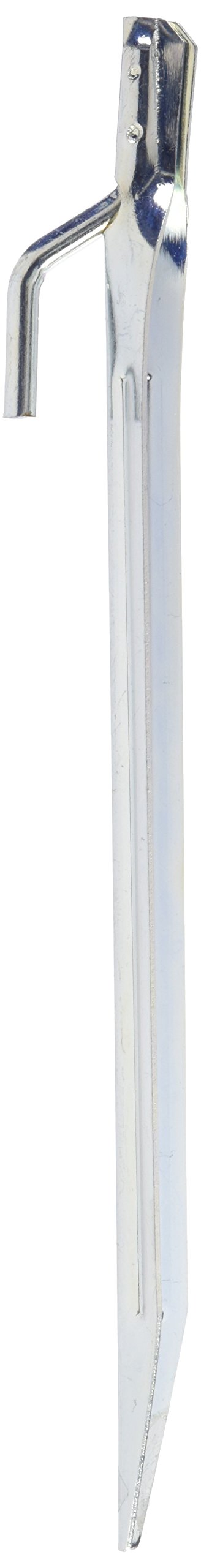 Highlander Steel Angle Peg - Silver, 9 Inch