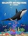 Malbuch Meerestiere ab 4 Jahren: Das magische Unterwasser-Malbuch für Jungen und Mädchen, gefüllt mit niedlichen Meerestieren und fantastischen Meerestieren (Malbücher für Meerestiere)