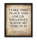 Poster Master I Like This Place Print