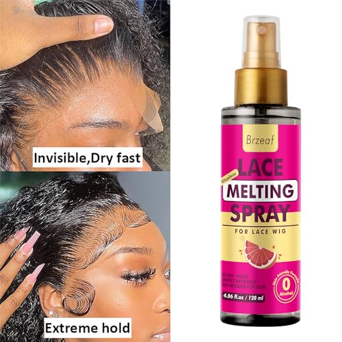 Brzeaf Lace Melting Spray y Fijador 120ml miniatura 4
