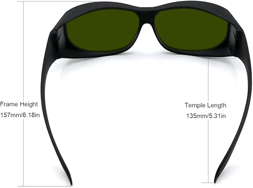 Miniatura 9 de FreeMascot Gafas profesionales de seguridad IPL de longitud de onda de 190 nm-2000 nm para depilación, belleza láser y cosmetología