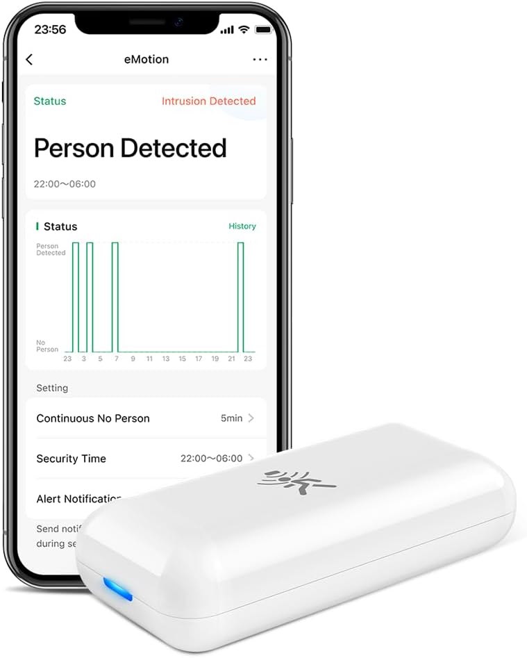 Tuya Zigbee 24G sensore di presenza umana a onde millimetriche sensore di movimento umano fotosensibile PIR intelligente manipolazione dell'app  13