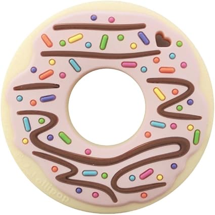 Amazon Loulou Lollipop ルルロリポップ シリコン歯がため 日本正規品 おしゃぶり おもちゃ ピンクドーナツ Ll T Pkdonut 歯がため ベビー マタニティ 通販