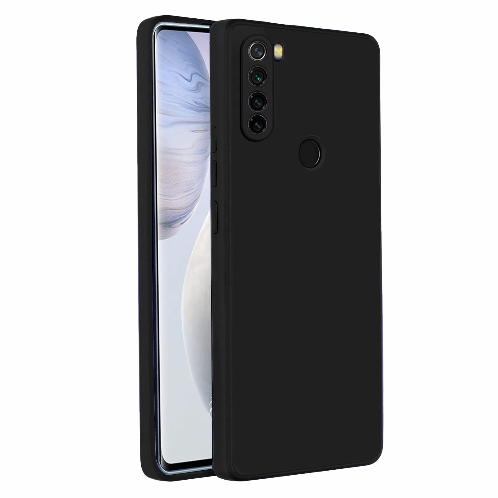 LIRAMARK Silicone Soft Back Cover Case for Xiaomi Mi Redmi Note 8 (Black) (B0B3FBW7RV) Amazon Price History, Amazon Price Tracker