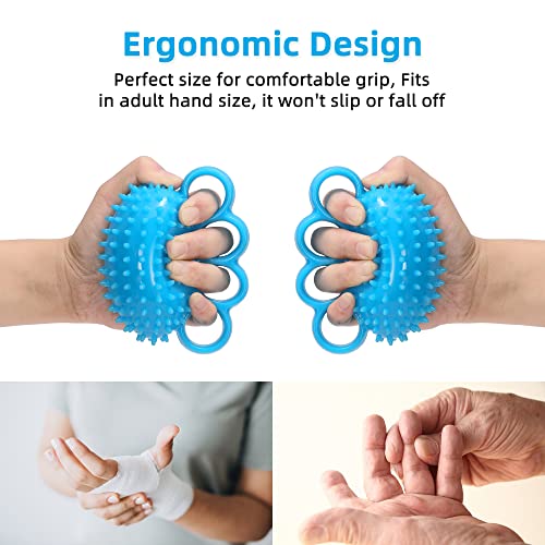 Fanwer LFLAKSK Hand Exercise Ball Finger Therapy Ball thumb #3