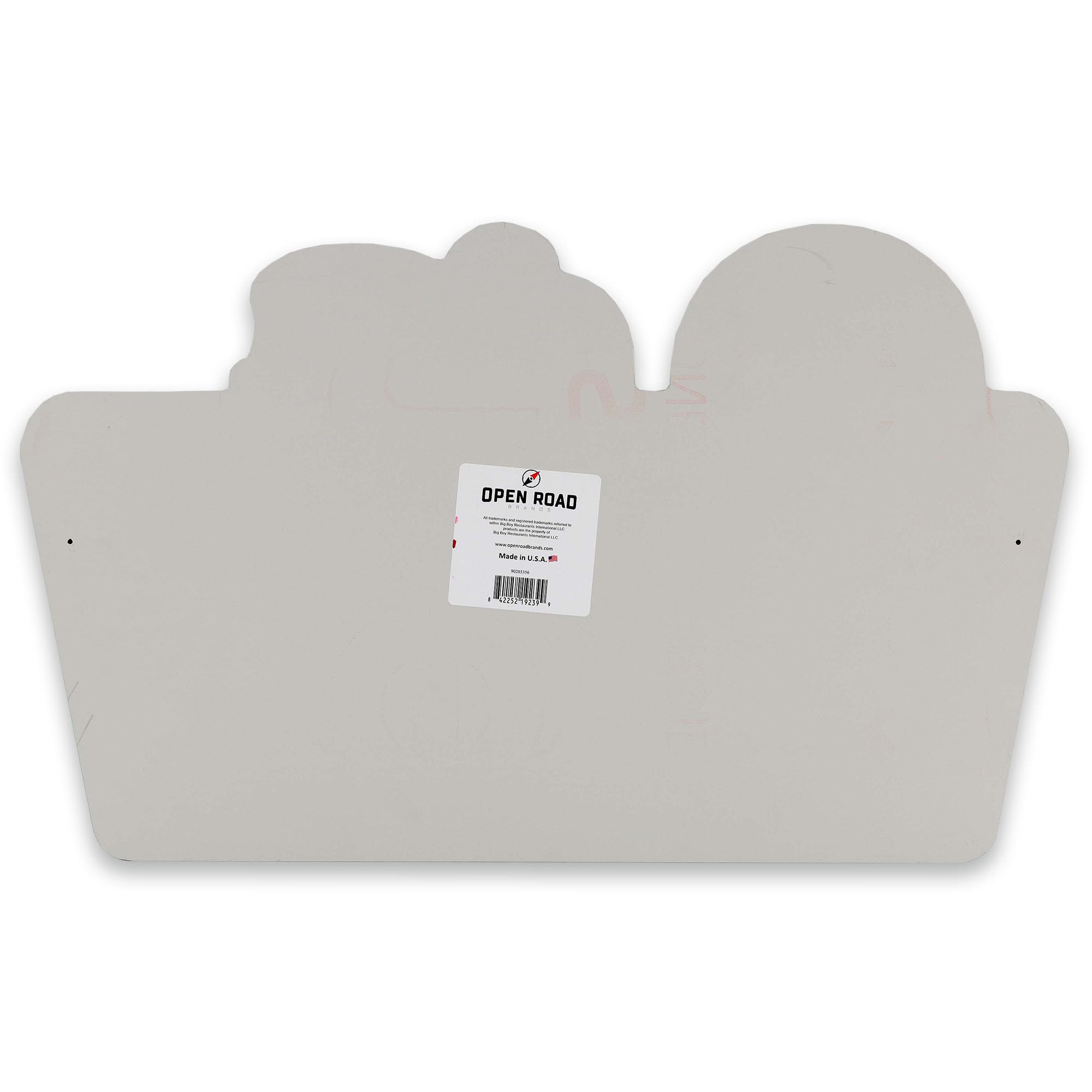 Bob's Big Boy - Letrero de metal con diseño de hamburguesa de doble cubierta | Arte de pared vintage de Bob's Big Boy para cocina, comedor o cueva de hombre