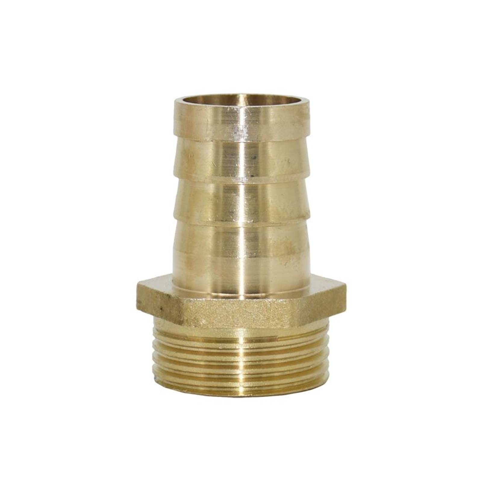 Adaptador de Conector de Utilidad Adaptador de Conector de Manguera Accesorio de Tubería de Latón Roscaho G1" a 16 Mm 19 Mm 25 Mm 32 Mm Manguera Junta de Púas 3/4 1" Manguera Junta Dere Jardín 8 Pieza