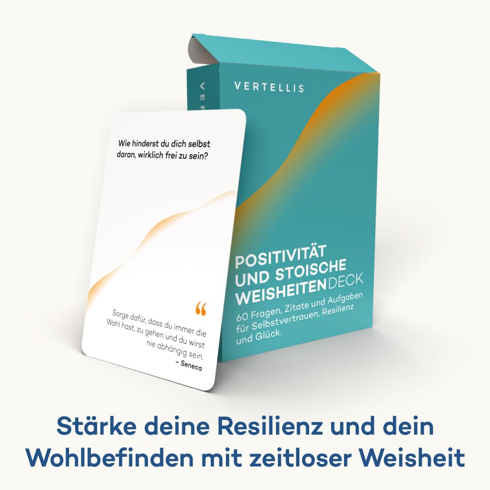 Vertellis Affirmationskarten – 110 Karten Für Motivation & Positives Denken, Für Jugendliche & Erwachsene