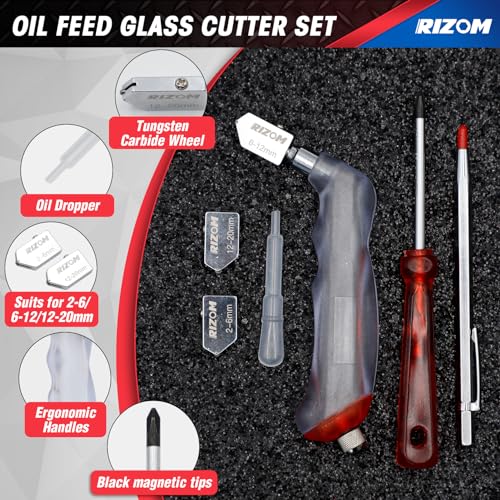 Rizom RZ014 Glass Cutting Tool, Glass Cutter 2-20Mm thumb #4