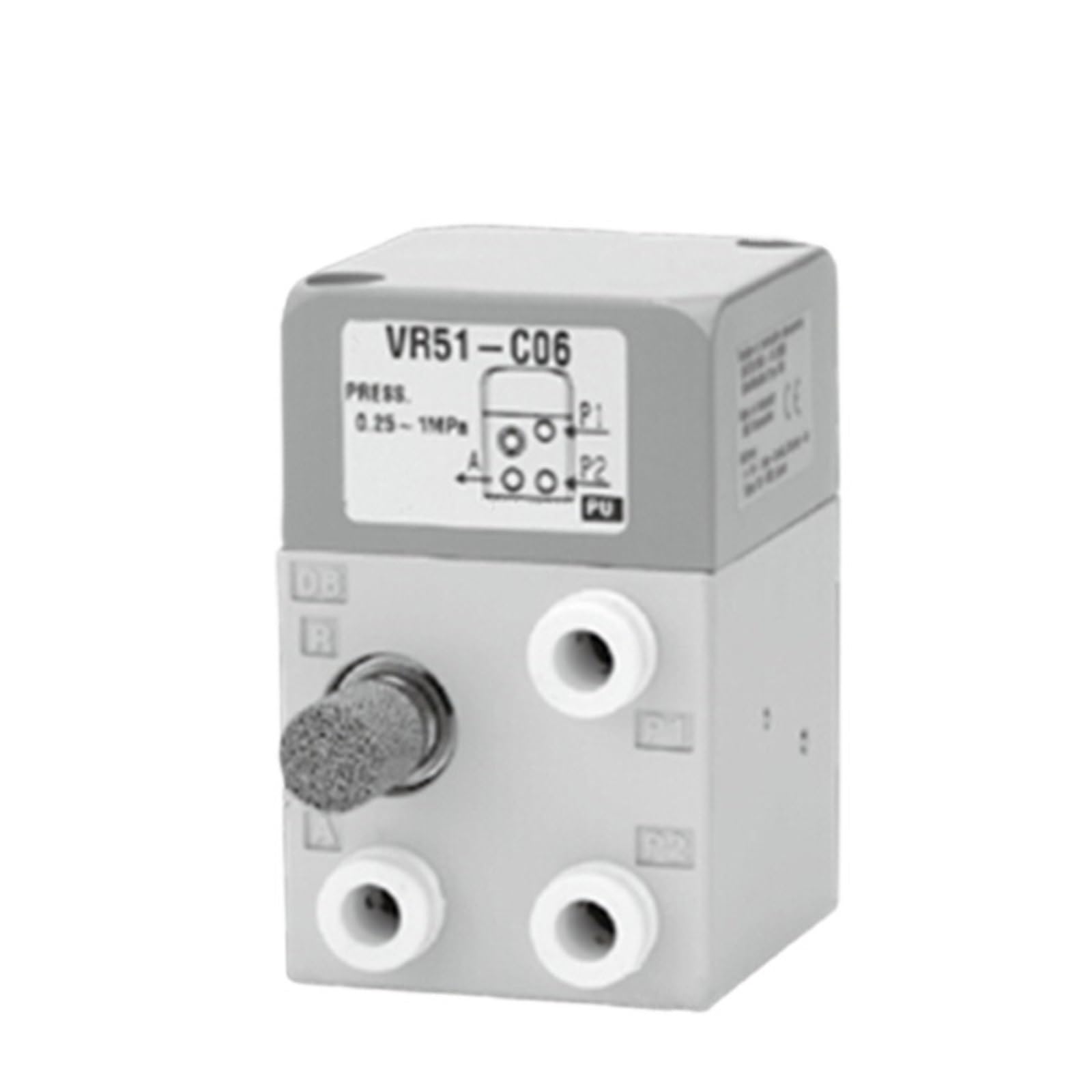 Vanne de commande à deux mains série VR51 VR51-C06 VR51-C06B