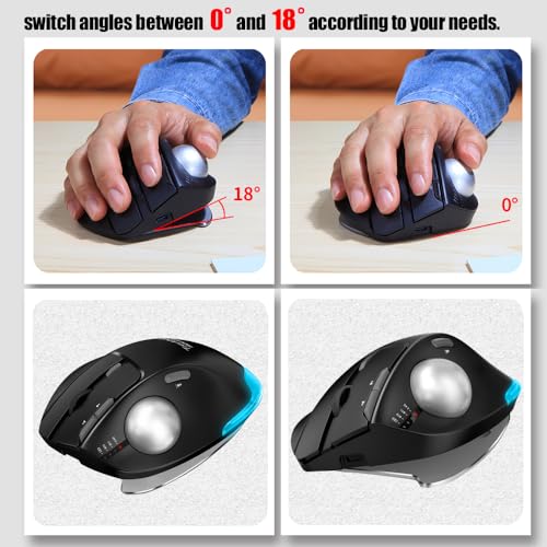 El ratón trackball inalámbrico ergonómico ideal para solucionar tus dolores de muñeca 5
