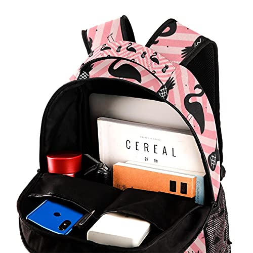 Sac à dos d'école panda multicolore pour ordinateur portable 14"