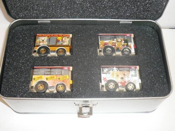 Amazon.co.jp: チョロQ シュタイフ テディベア バス 4台セット 箱無し