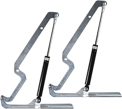 Compatible with Keter Hinge Store It Out Arc/Max/Ace/Prem/Elite Storage Box, Replacement Spare Part for WLPS Hinge, 140N Piston Gas Strut Pack of 2