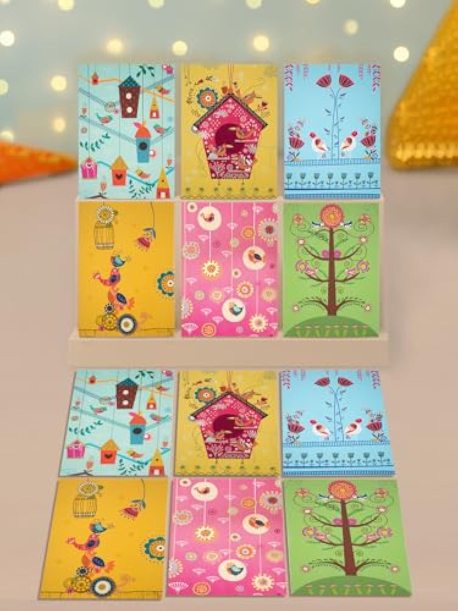Set of 12 Thank You Notecards with Envelopes