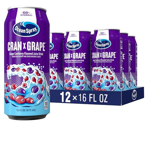 Ocean Spray® Cran-Grape™ Cranberry Grape Juice Drink, 16oz can (12 Pack)