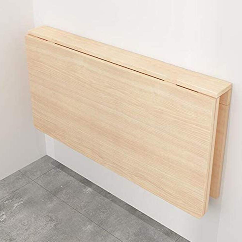 Składany stół z litego drewna do kuchni/biurka komputerowego/stołu do nauki / pralni 100 * 60 cm