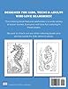 Seahorses Coloring Book for Kids, Teens & Adults: Mystical seahorses swimming among ocean coral and marine life for people of all ages to color. #1