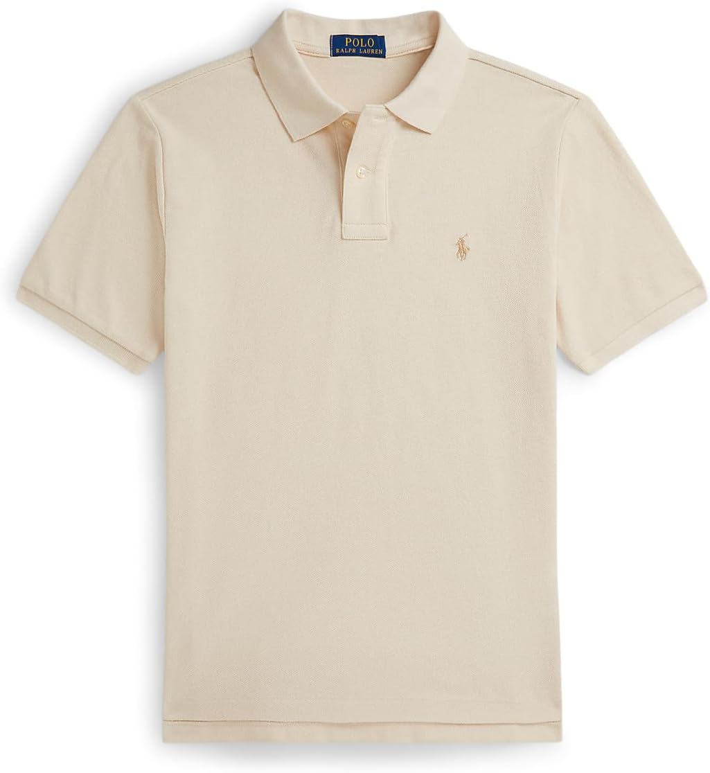 Polo Ralph Lauren, Boys, Classic Fit Cotton Mesh Polo Shirt (Big Kid)