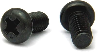 Stainless Steel/SS Black (+) Pan Head Screws (Full Screws) M2 x 3 (10 Pieces)