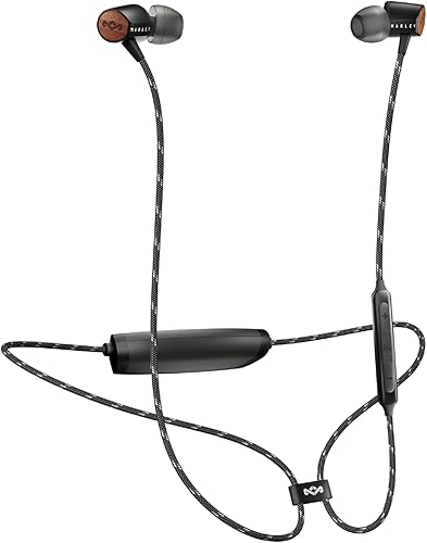 House of Marley Uplift 2 Wireless: auriculares inalámbricos con micrófono, conectividad Bluetooth, 10 horas de tiempo de reproducción y materiales