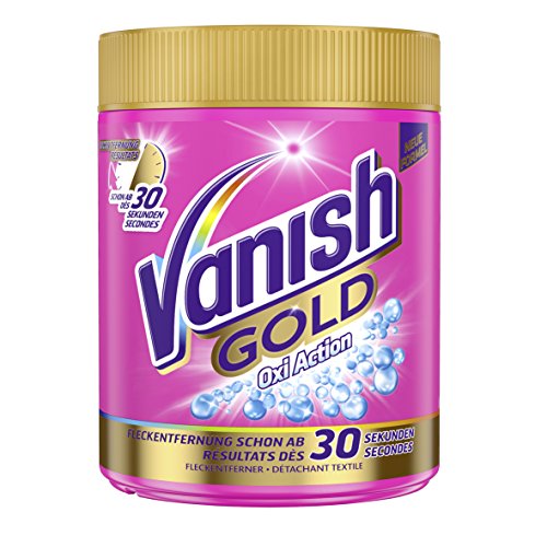 Preisvergleich Produktbild Vanish GOLD Oxi Action Pulver, Universal Fleckenentferner, 1er Pack (1 x 500 g)