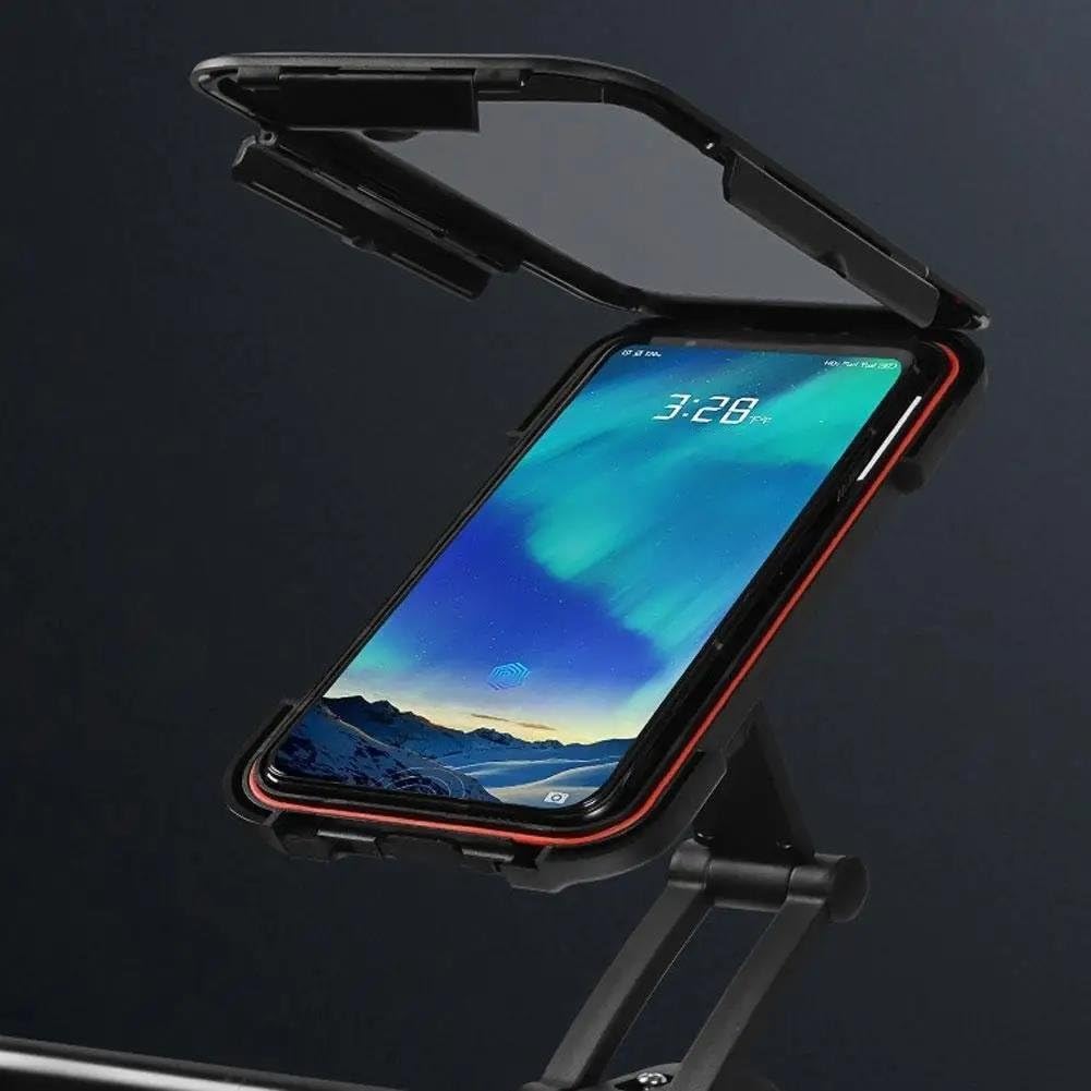 Supporto Telefono Bici Impermeabile Manubrio Morsetto Cellulare Clip Regolabile Per Strada Bicicletta Moto