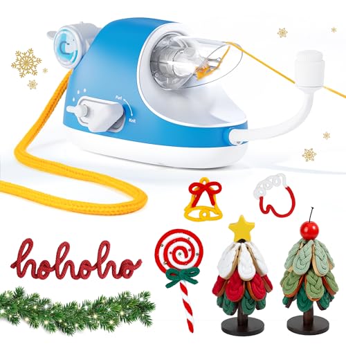 Caydo Strickmühle, Elektrisch Strickmaschine Pro, Sehr effizient...