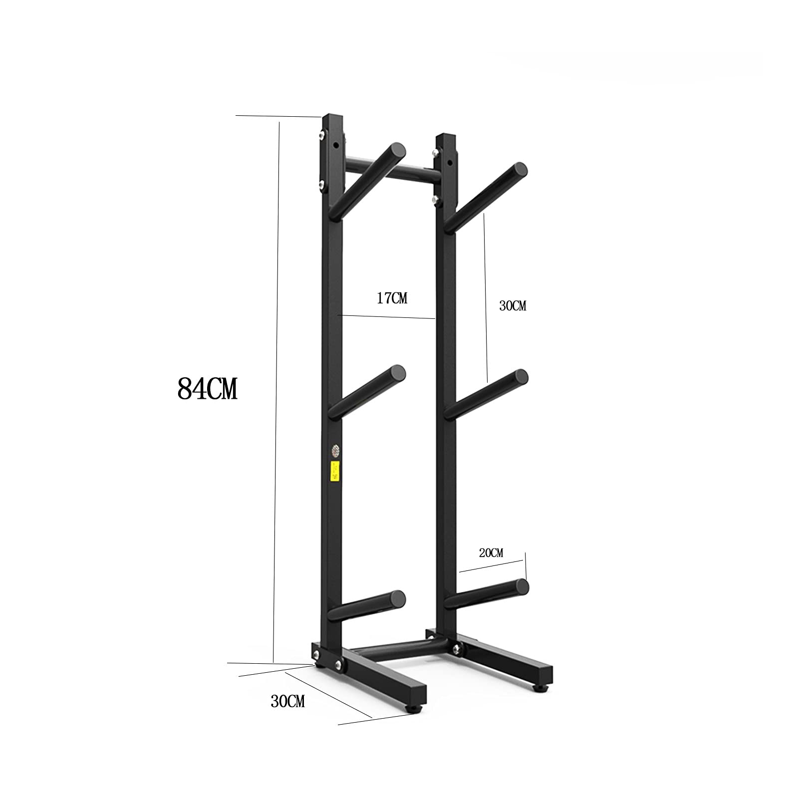 Scaffale in metallo per pallacanestro, pallavolo, calcio, può contenere fino a 5 palloni sportivi, soluzione ideale per l'esposizione di attrezzature per il fitness