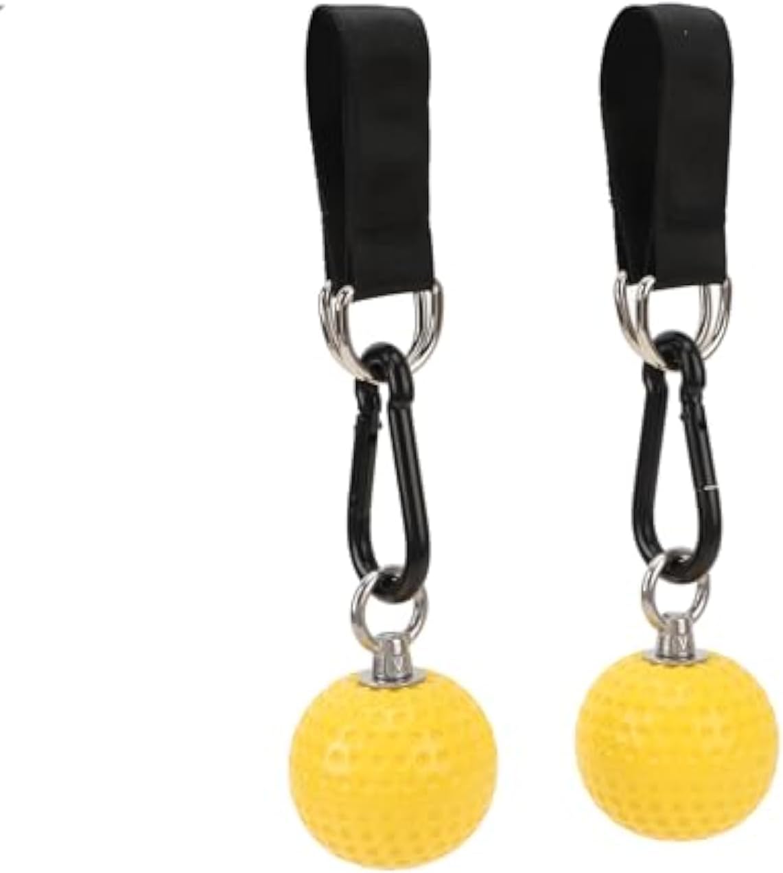 gernie Pull Up Ball Grip, Non Slip Climbing Pull Up Power Ball Hold Grips, Strengthens Upper Body Muscles and Grip, Hand Grips Strength Trainer Attachment for Pull up Kettlebells Fitness