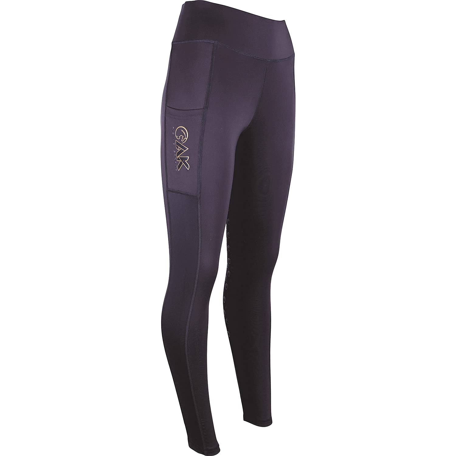 AK Oreo AKRS-6052-01 - Pantalones de equitación transpirables de cintura alta con agarre de silicona para asiento completo — view 9