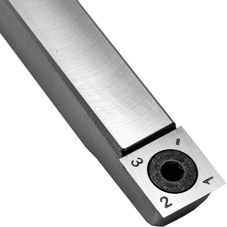 Simple Woodturning Tools Carbide Rougher Lathe Tool With 9/16" Perfectly Square Carbide Cutter, Unhandled, USA Made