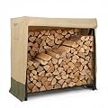 COWVIE Waterproof Firewood Rack Cover, 4 FT