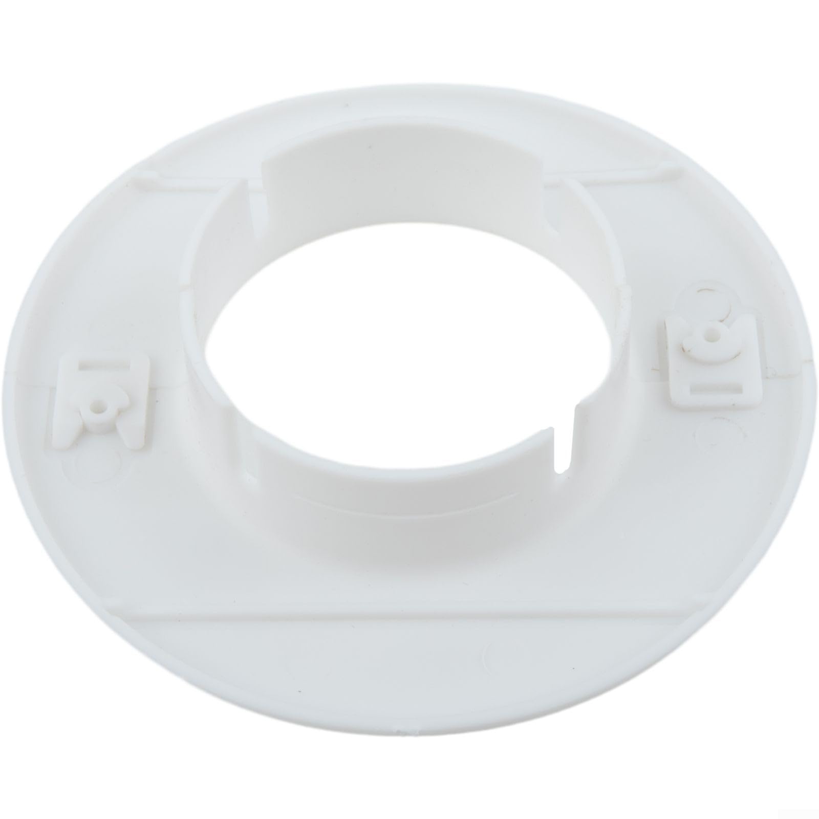 Kabeleinführungsabdeckung, Wandlochkanalabdeckung, PP-Material, Rohrabdeckung, dekorativer Abdeckring für Klimaanlage, Wasserrohr, 40–80 mm, Weiß (60 mm)