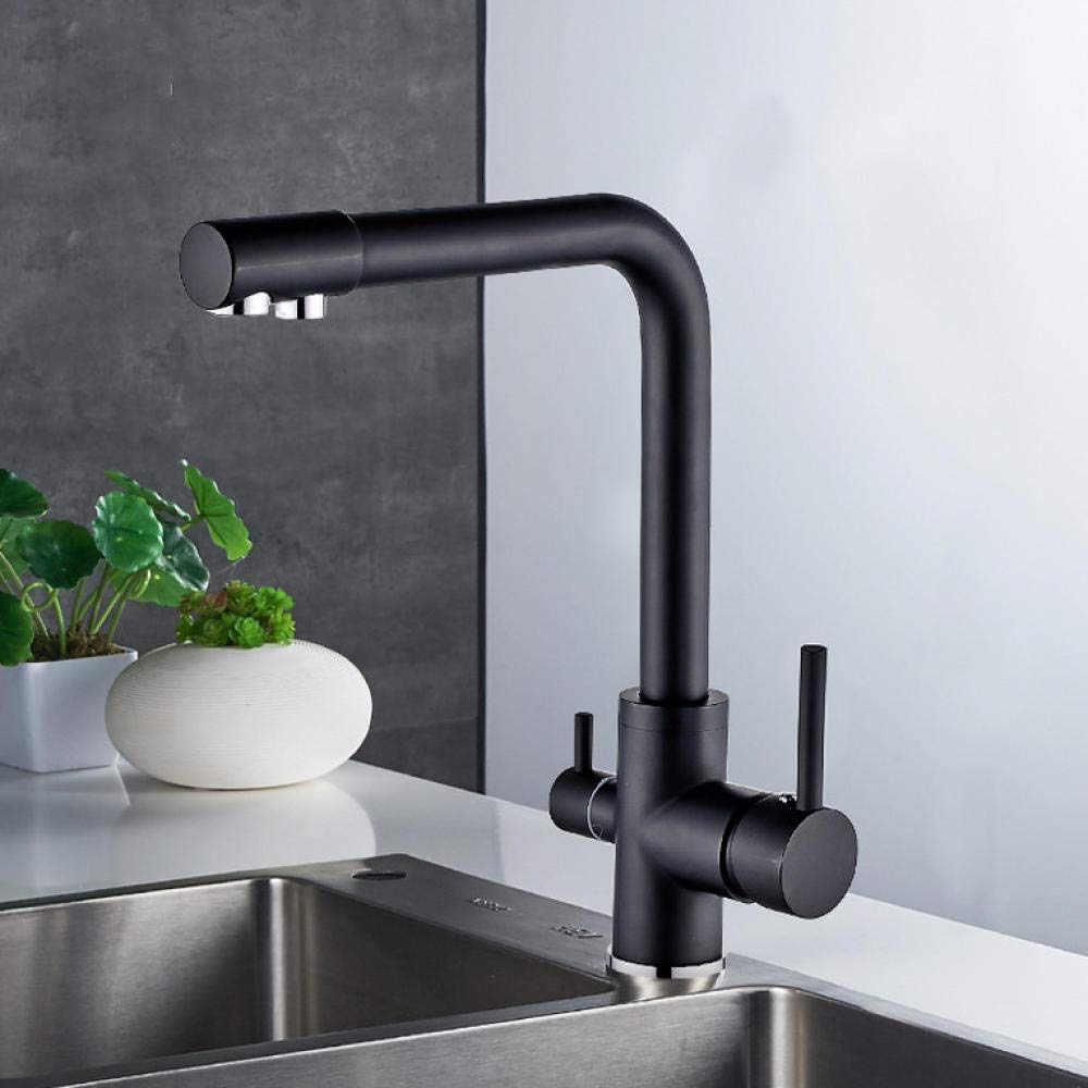 Rubinetto Da Cucina Filtro Per Acqua Potabile Rubinetto A Due Maniglie Miscelatore Miscelatore Rubinetto Da Cucina A 3 Vie