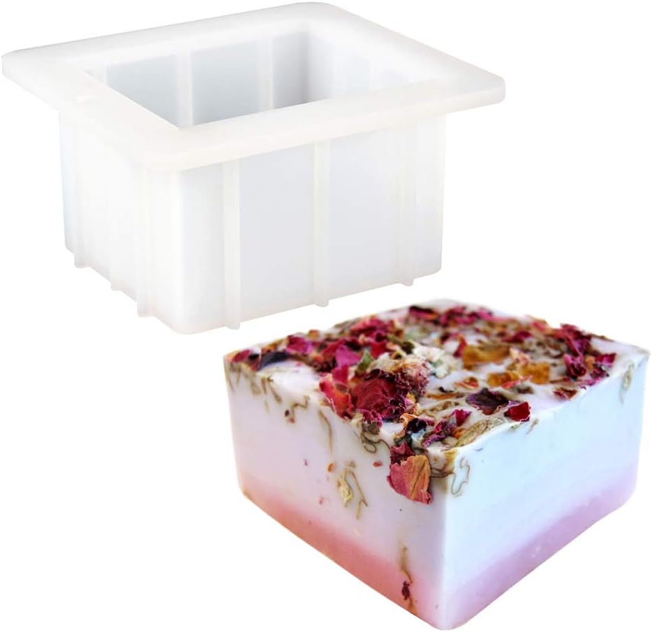 4 inch Silicone Loaf Molds DIY Handmade Soap Making Mould Everything Else
