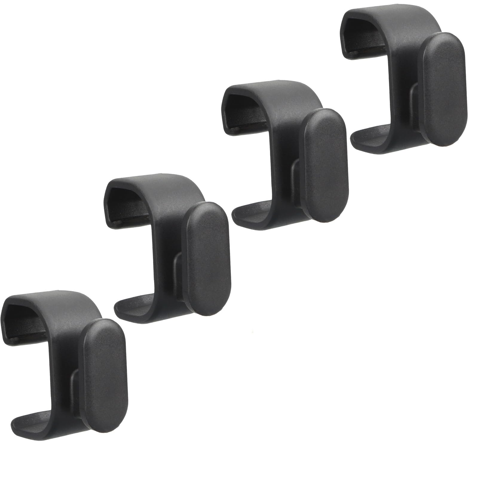 GLOWYE Grill Tool Hooks for Weber Grills, 4 Pack Outdoor Tool Hooks Replacement for Weber Spirit Griddles Accessories, for Weber 3400519 Works Hooks Set
