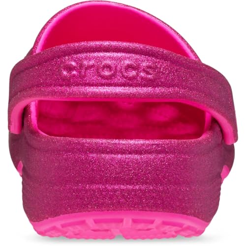 Image of Crocs Unisex Classic Clogs - Glitter Pink Crush Men 9 Women 11 Medium