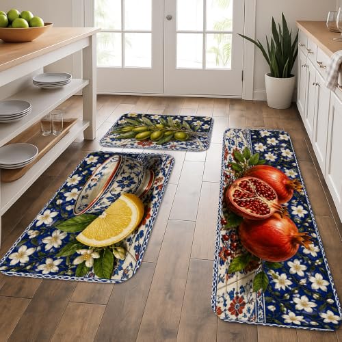 Tapis de cuisine confortable et lavable pour protéger le sol devant l'évier - 2