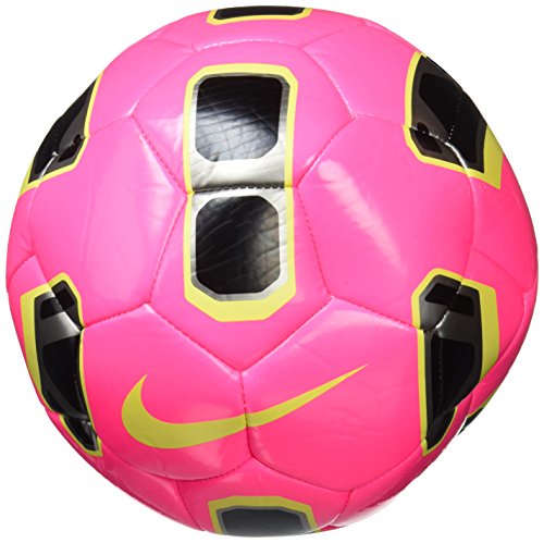 Nike Tracer Training Soccer Ball Hyper Pink/Black/Volt Size Size Four Ball