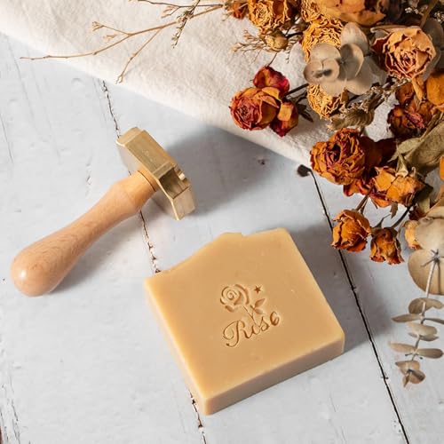 Personalisierte Seifenstempel mit personalisiertem Logo für...