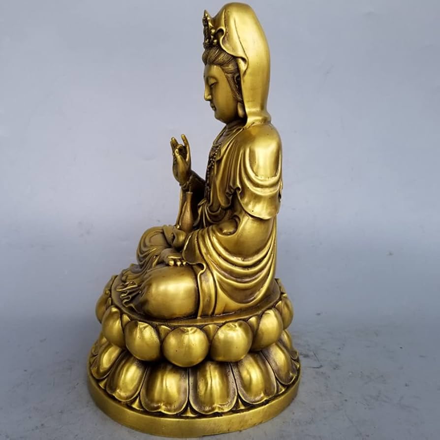 Amazon｜座っている仏の彫刻、ロータス座っている仏像モデル