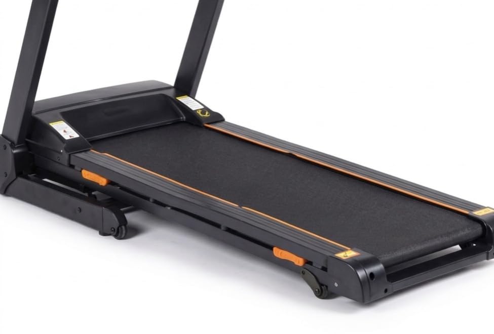 Image of Motorised Treadmill 150kg Weight capicity for Home Gym, Electric Running Machine with Digital Display, 6.5 hp Motor, 18km /h top Speed, Air Cushion Layer (1 Year Warranty) (T440)