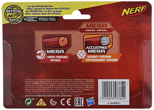 NERF Hasbro Darts 10er-Nachfüllpack Mega Blaster - offizielle Mega Darts - für Kinder, Jugendliche und Erwachsene – Bild 4