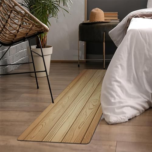 Aqqa WOOD GRAIN Kitchen Rugs 2 Piece Set thumb #7