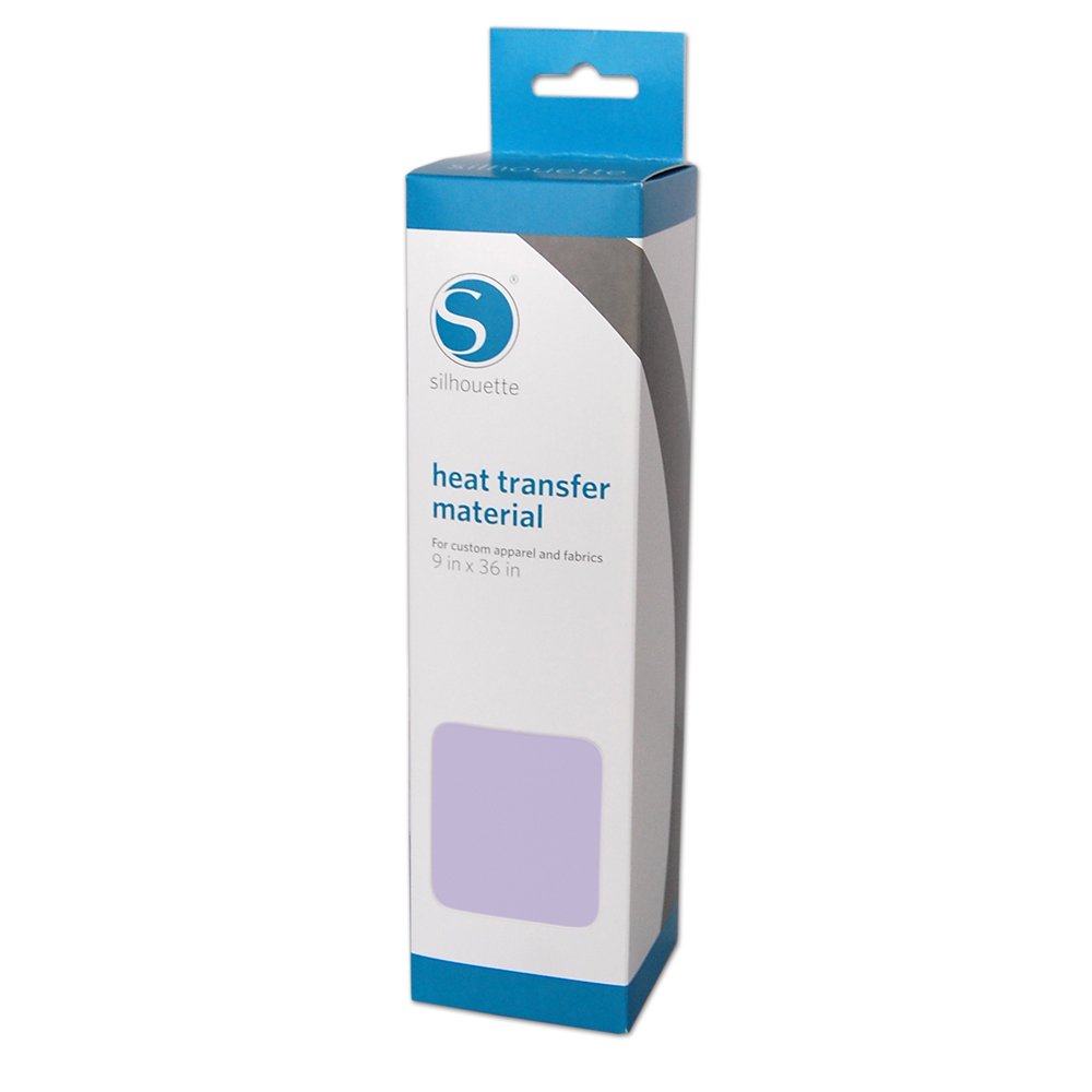 Silhouette matériel de transfert de chaleur lavande thermocollant flex pour tissu